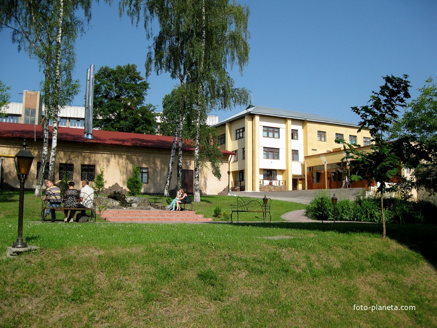 Вид на учебную пожарную часть ЛГУБЖ МЧС Украины. 11.06.2010г.