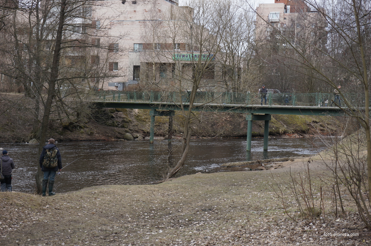 Пешеходный мост.