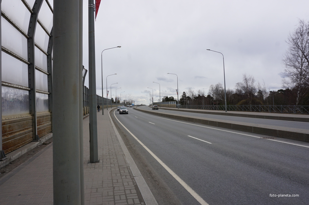 Приморское шоссе.