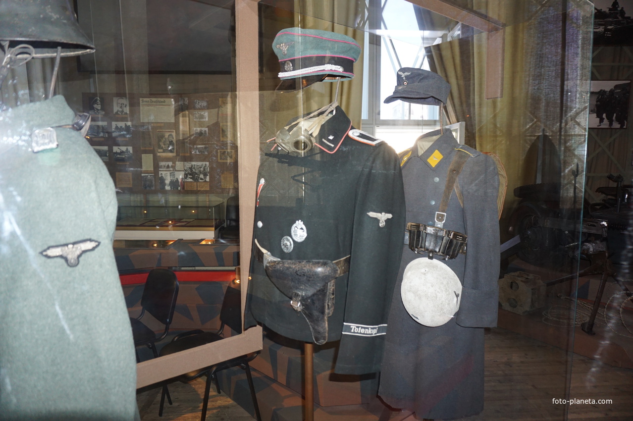 В музее обороны Ленинграда.