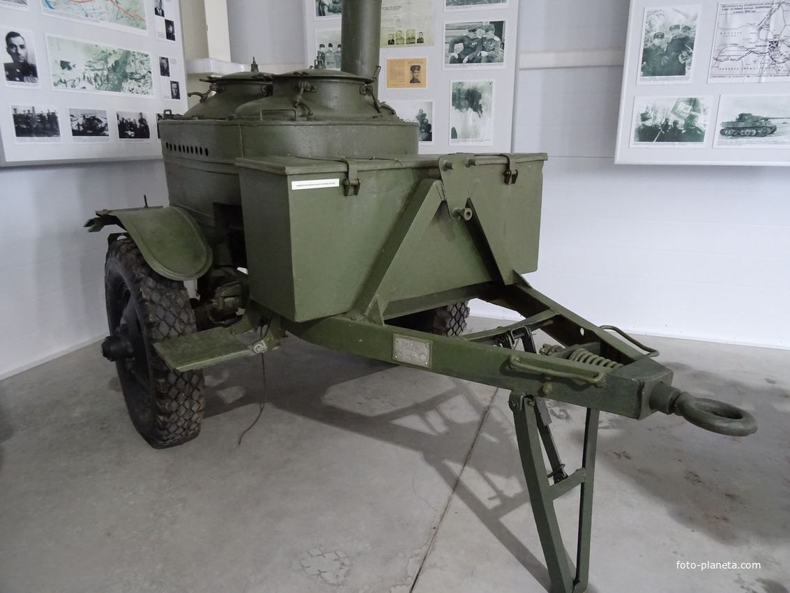 Музей &quot;Дорога Жизни&quot;. Павильон крупногабаритных экспонатов.