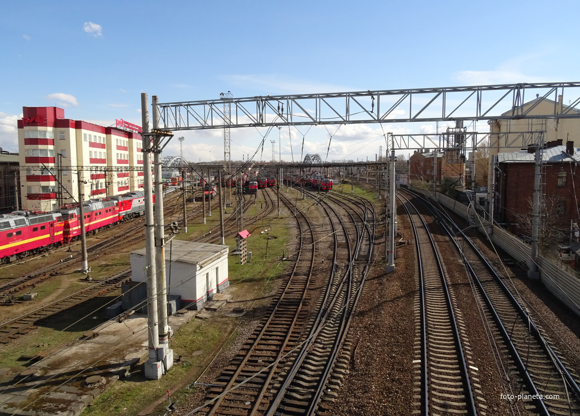 Железнодорожное депо Московского вокзала