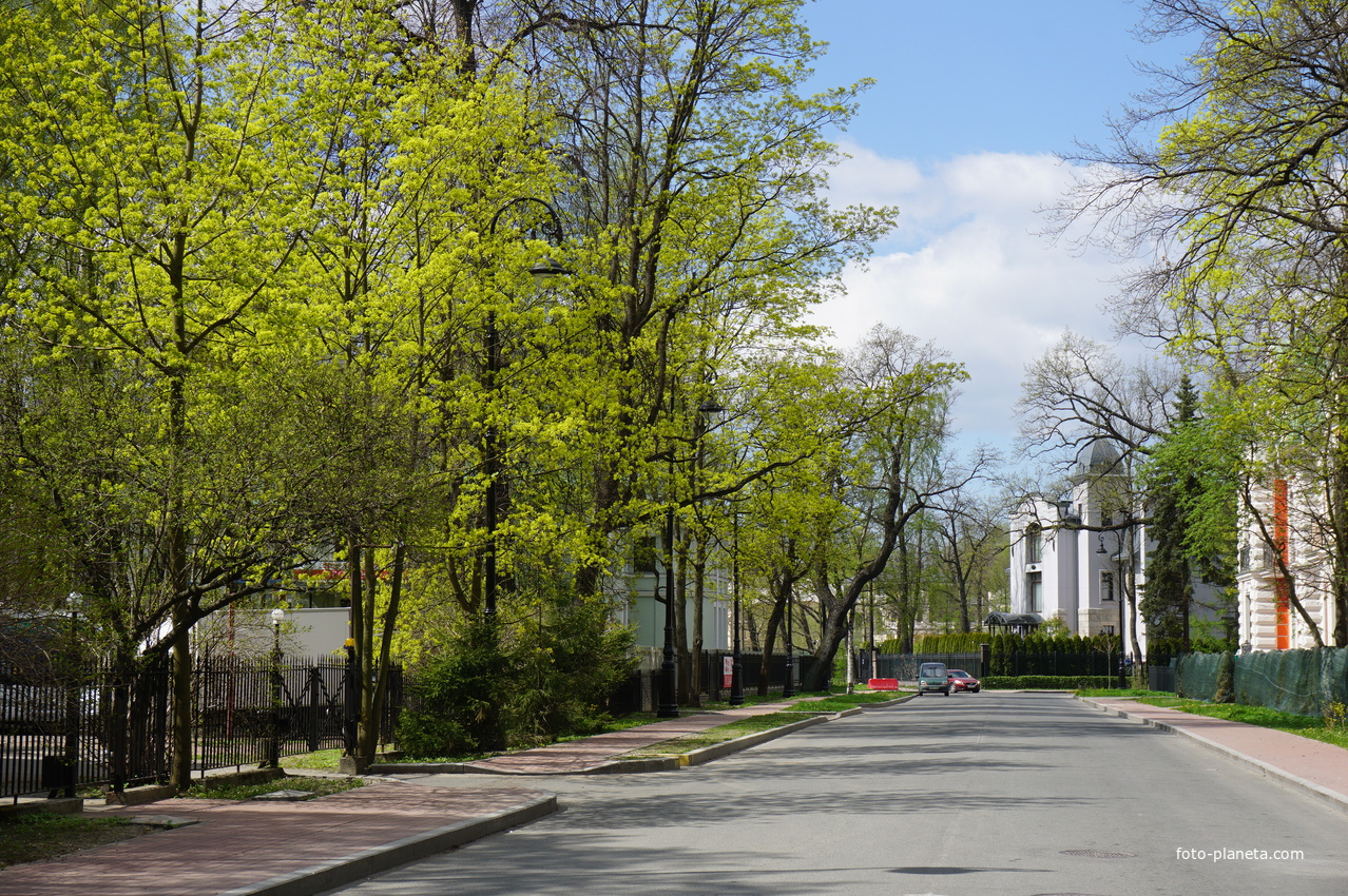 Боковая алея.