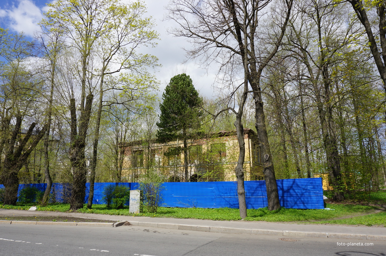 Набережная реки Малой Невки.