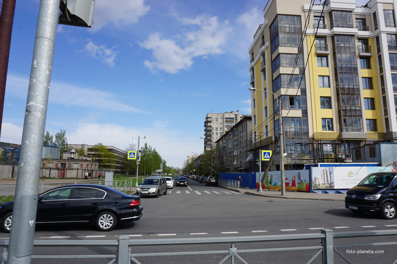 Улица Липовая алея.