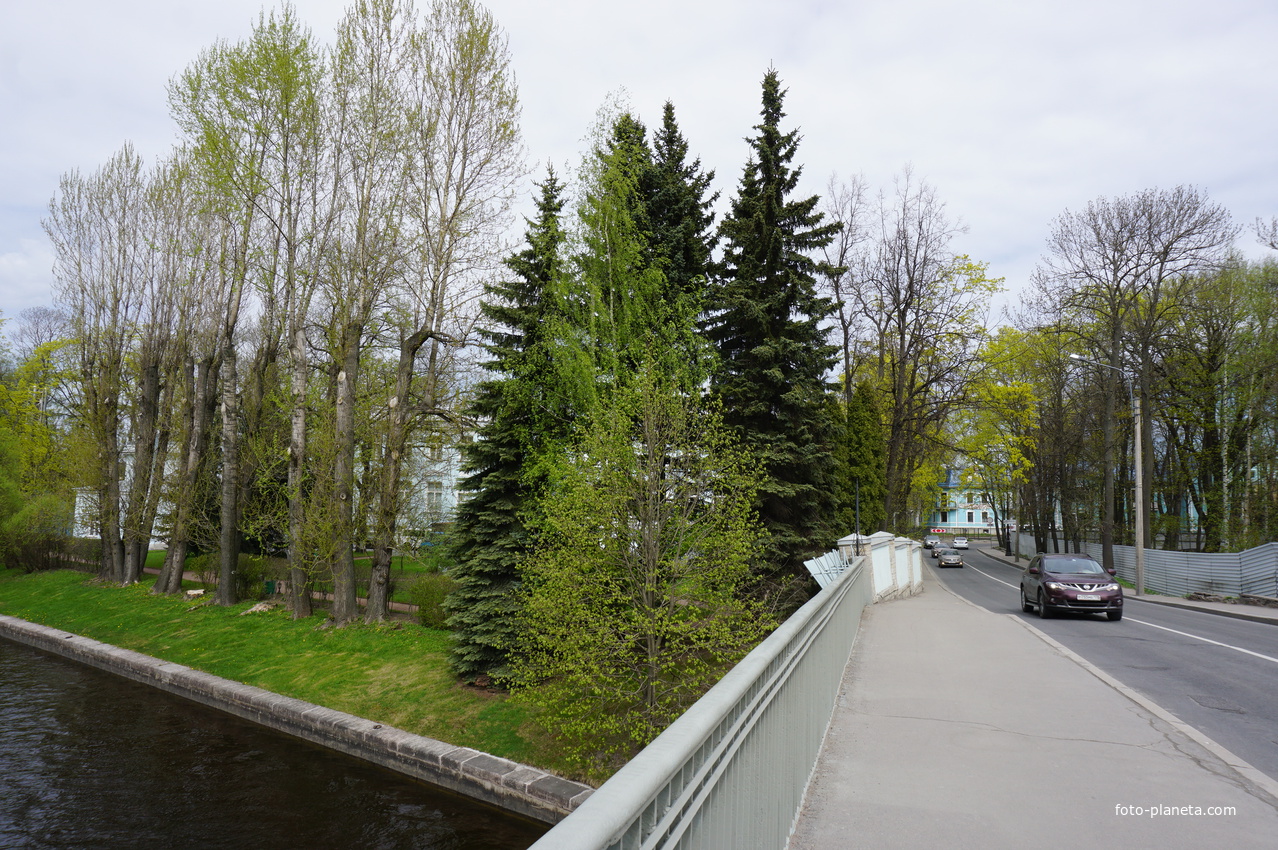 На проспекте Динамо.