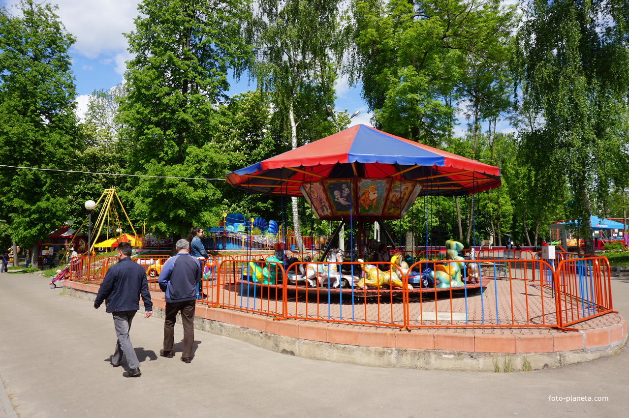 ВЛопатинском саду.