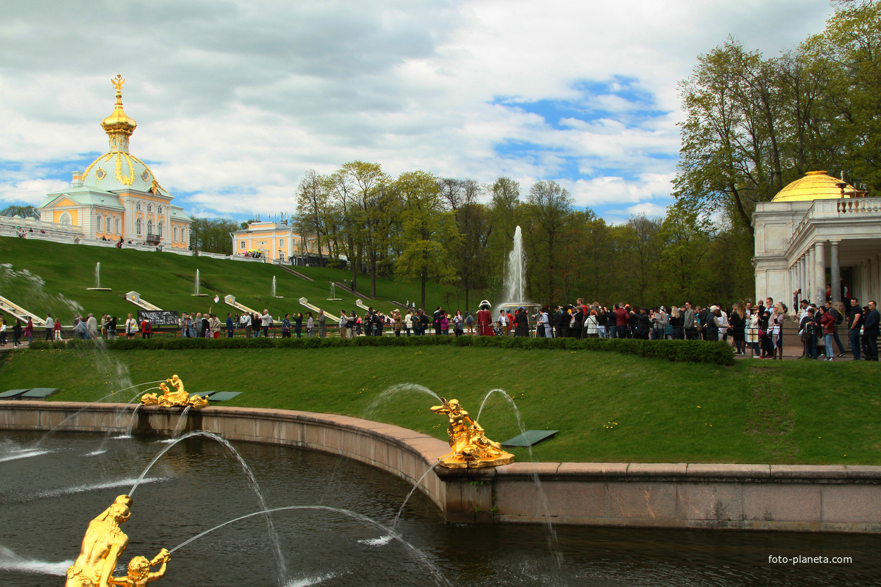 Фонтаны "Большого каскада"