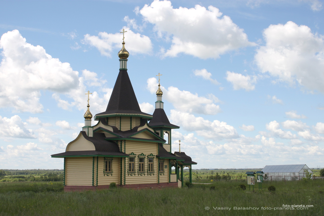 Новая церковь Сергия Радонежского в Мало-Борискове