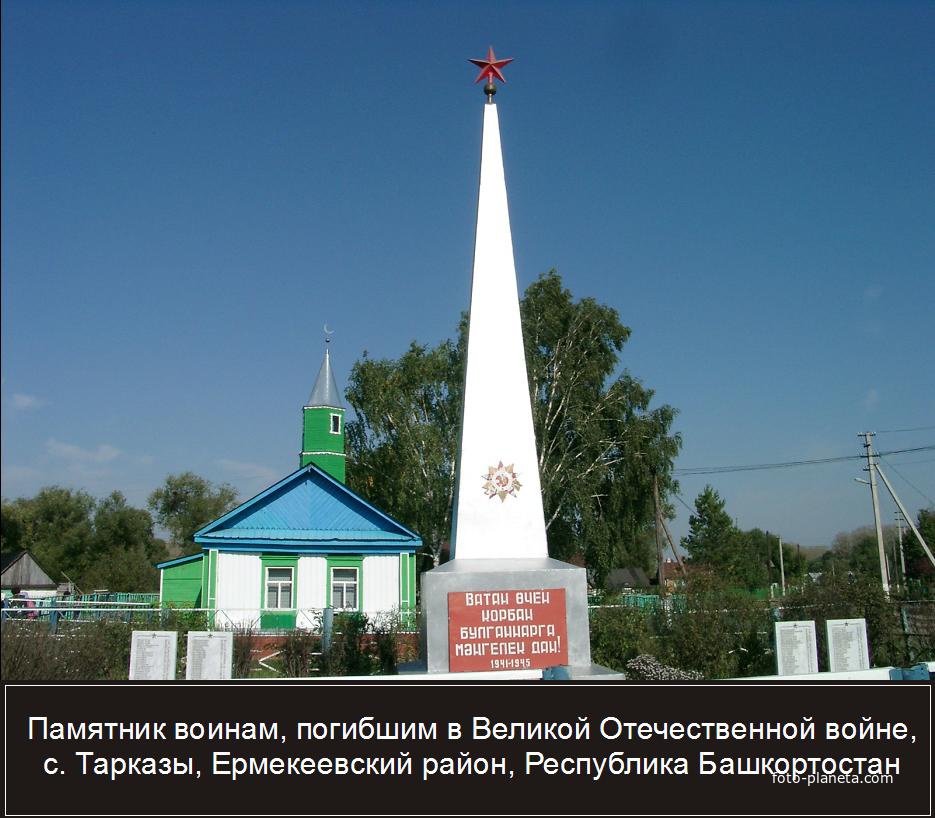 Памятник деревни Тарказы