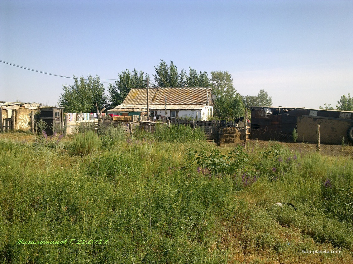 Улицы и дома Карабутака.