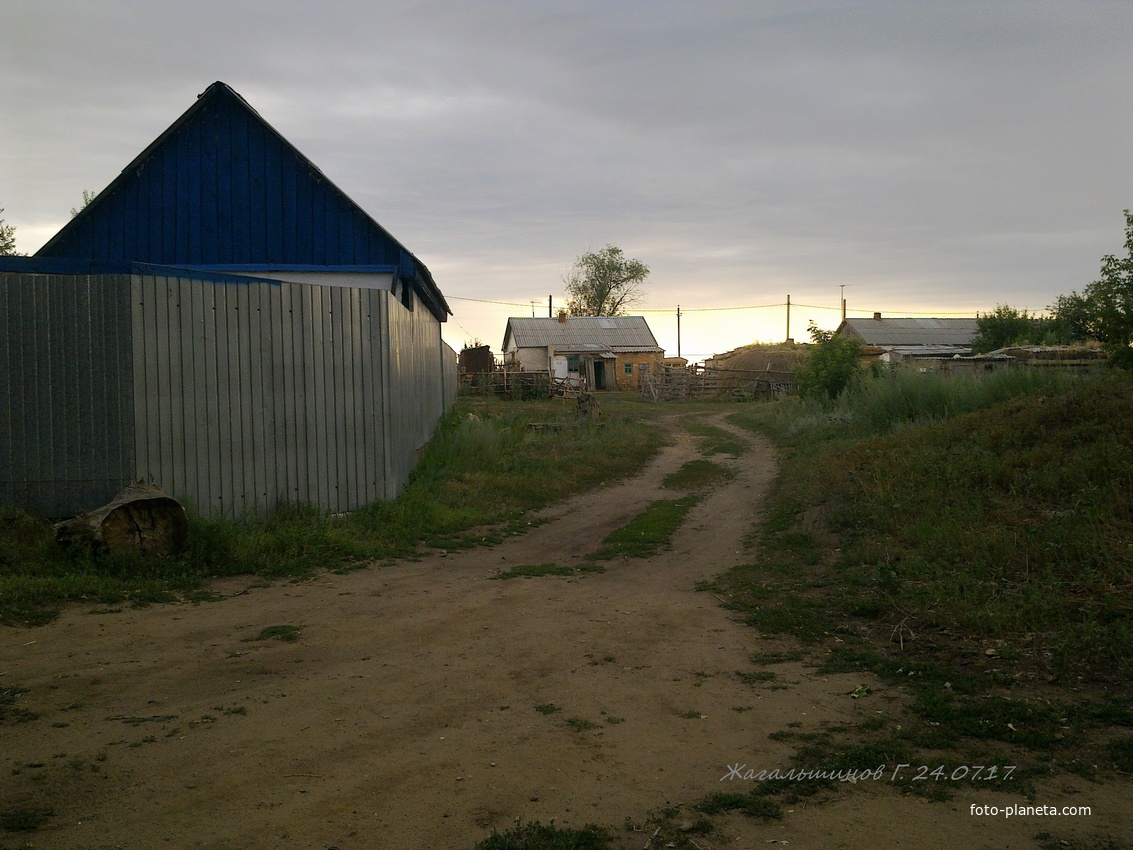 Улицы и дома Карабутака.