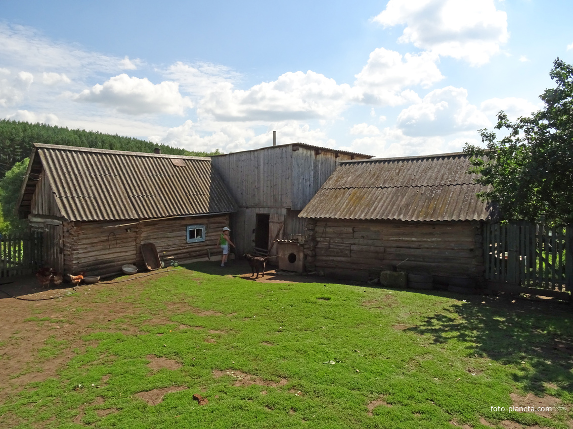 Двор на улице Мира