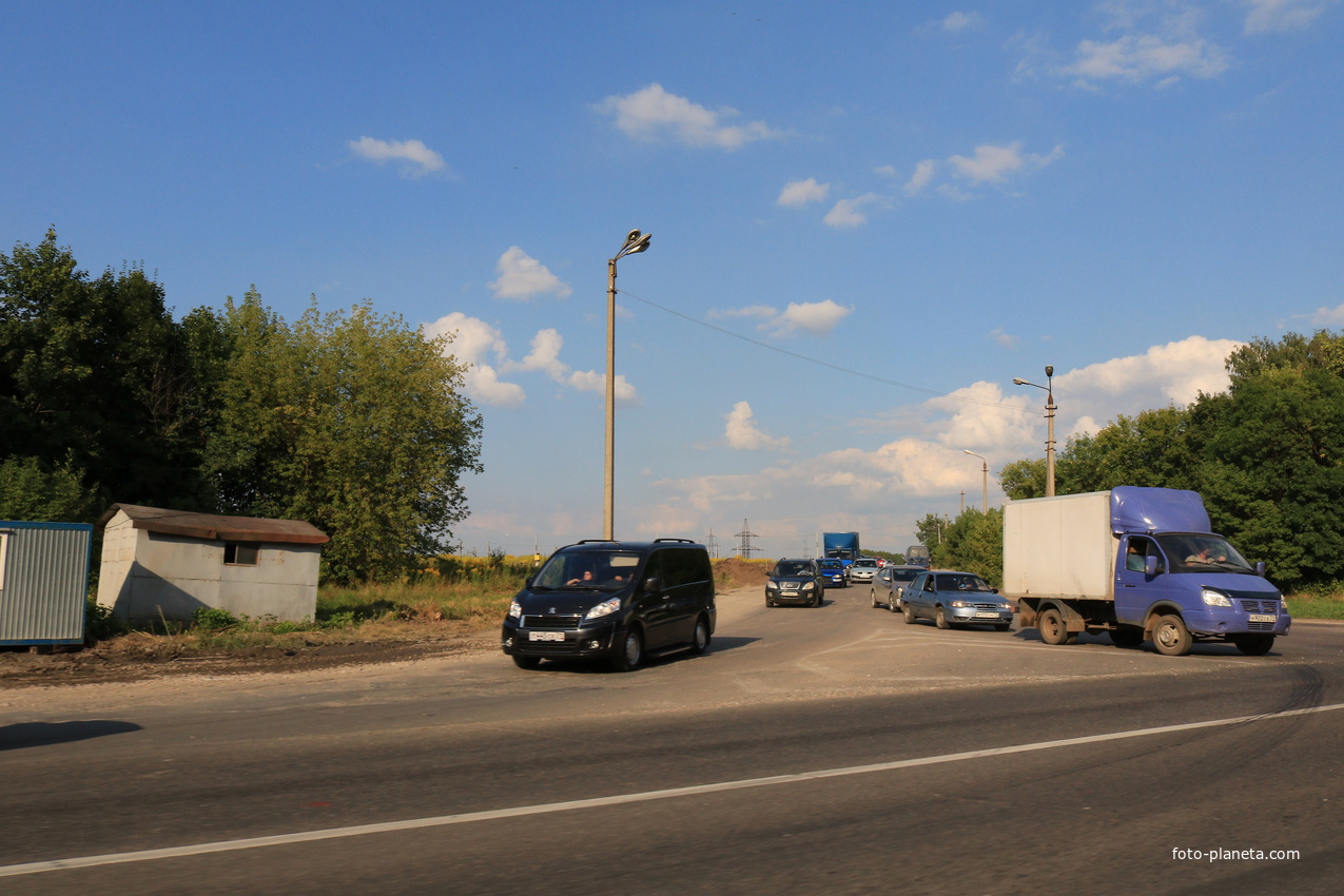Дорога в деревню Осиновая Гора