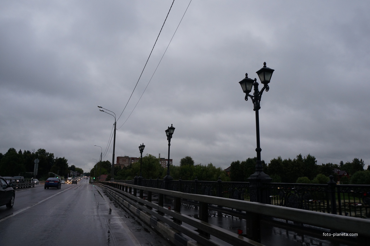 Запрудный мост реку Коломенку