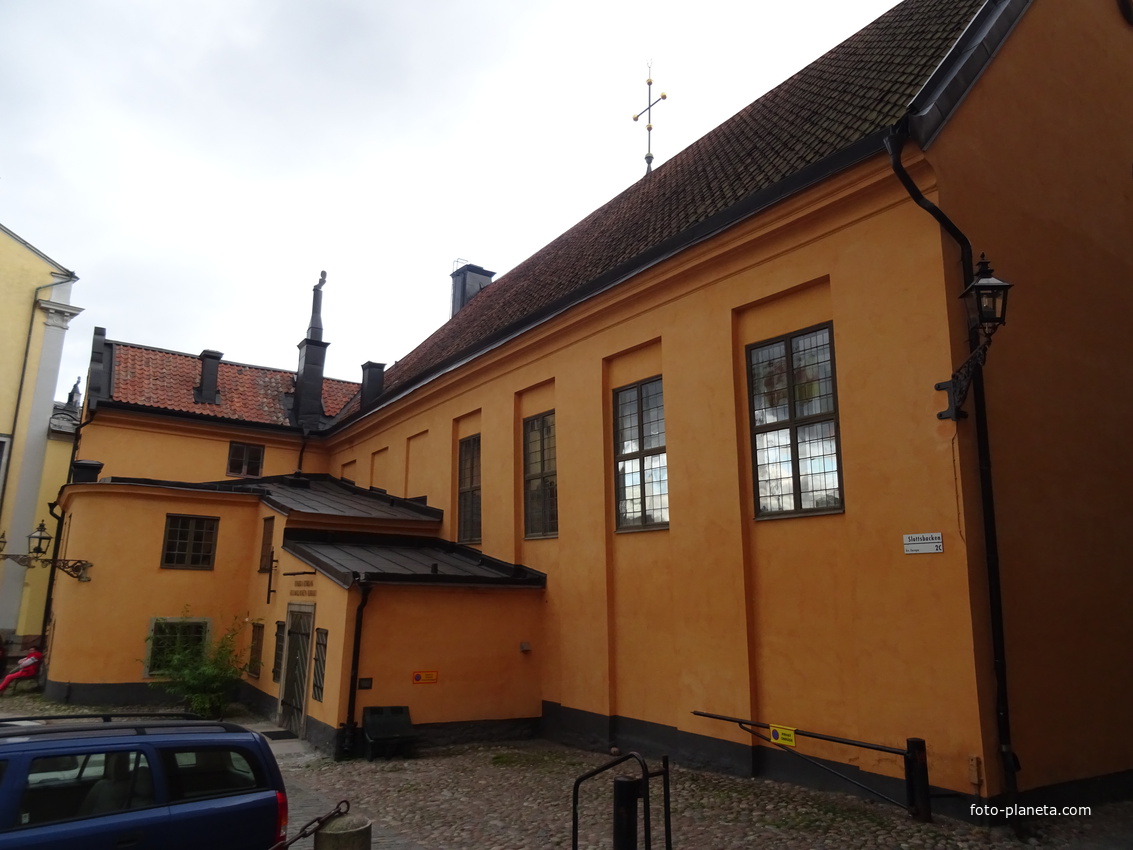 Улица Слоттсбакен