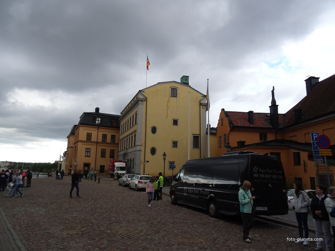 Улица Слоттсбакен