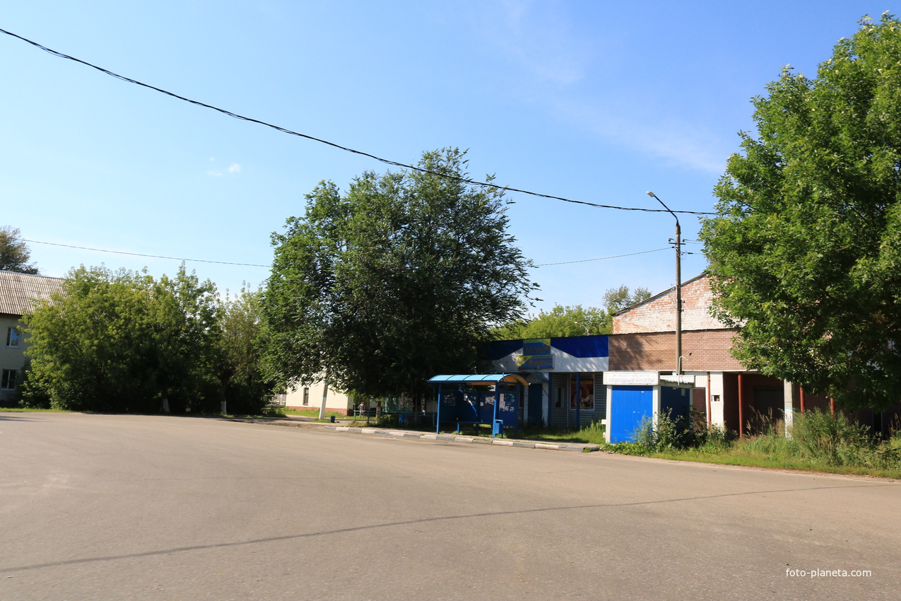 Керва, автобусная остановка