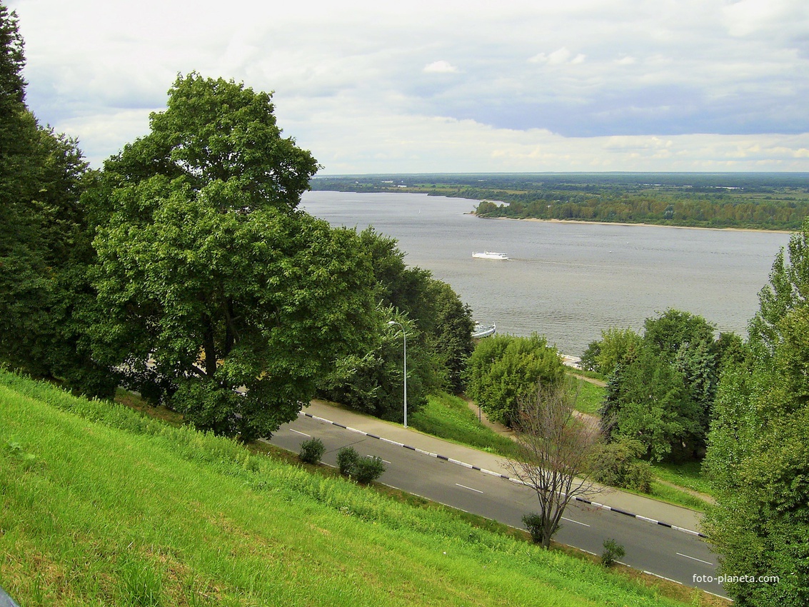 Вид на р.Волга с В.Волжской Набережной