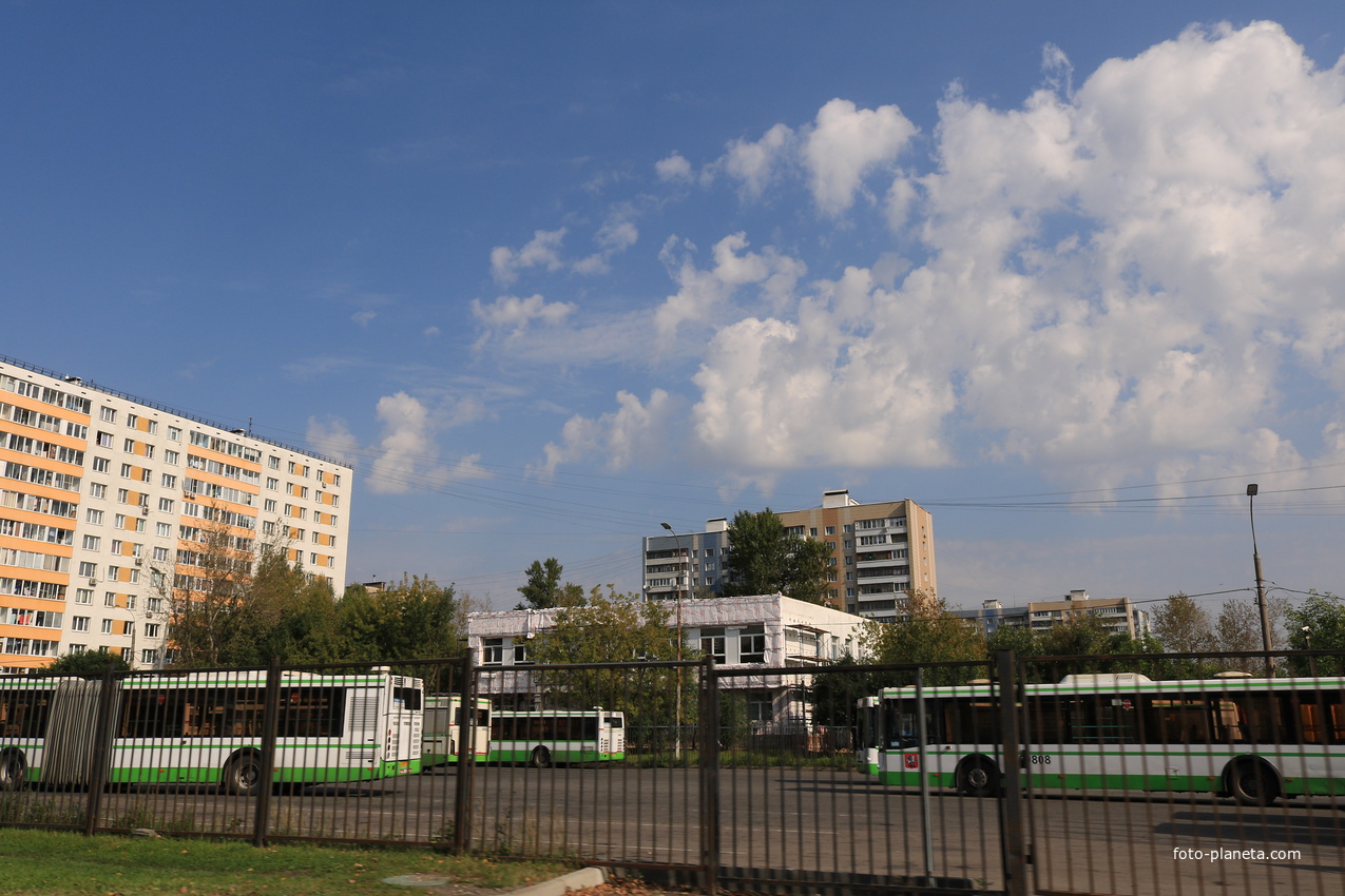 Касимовская улица, автобусная станция