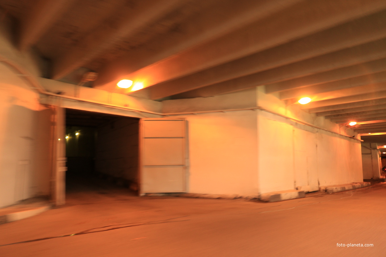 Северное Чертаново, тунель под домом