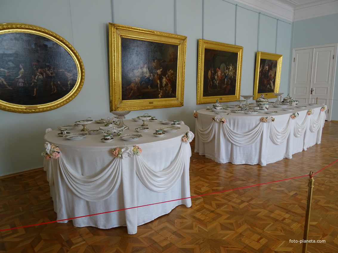 Гатчинский дворец. Парадная столовая.