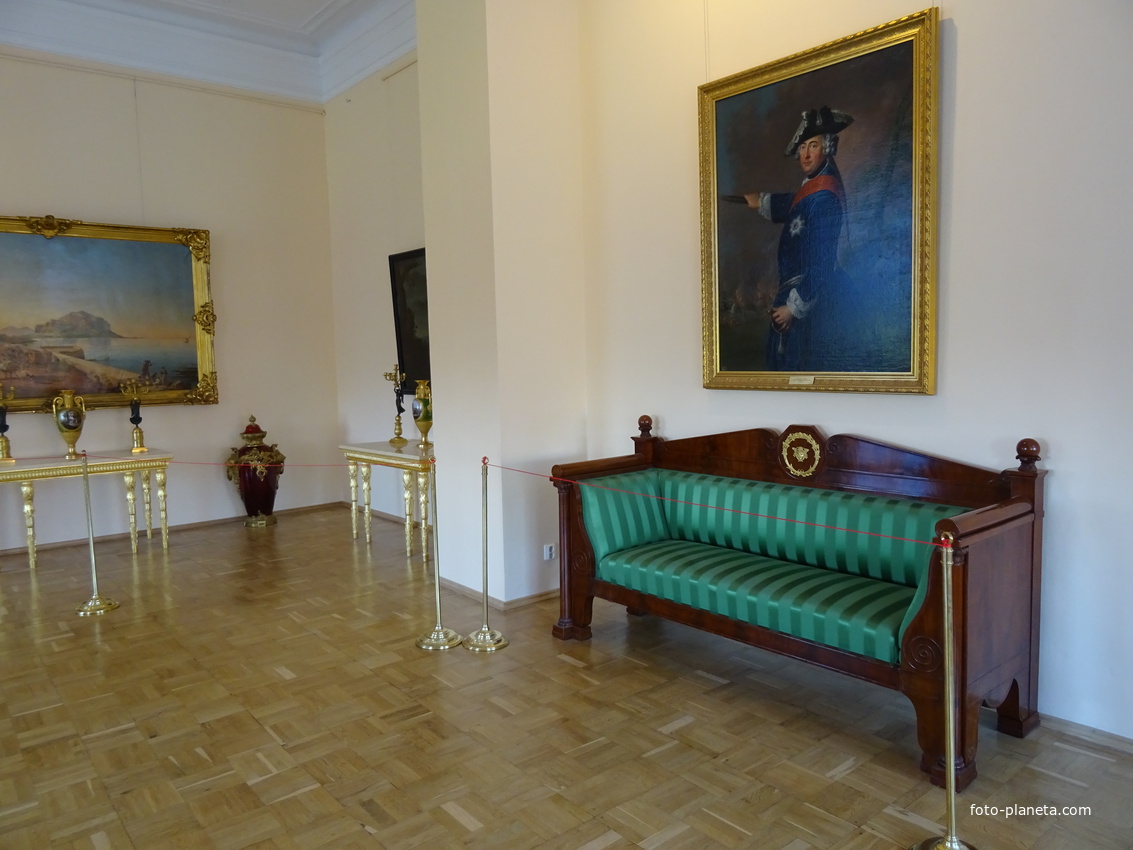 Гатчинский дворец. Приёмная императора Александра III.