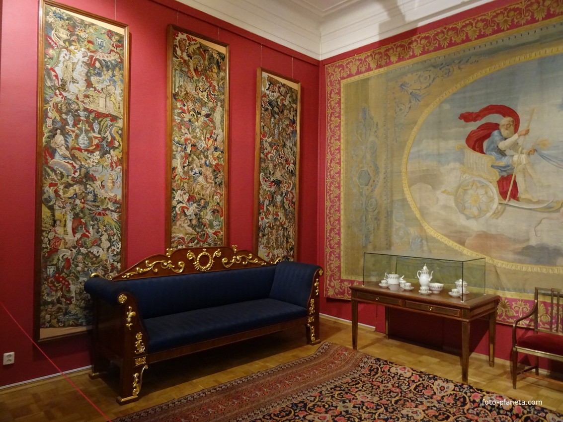 Гатчинский дворец. Приёмная императора Александра III.