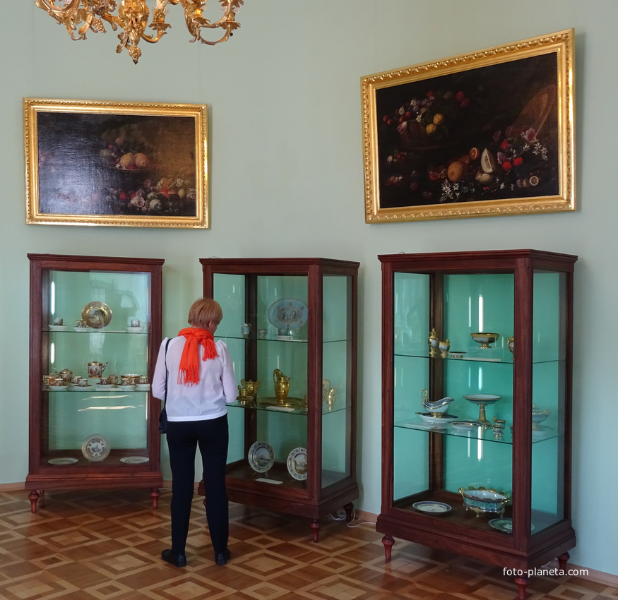 Гатчинский дворец. Фарфоровый кабинет.