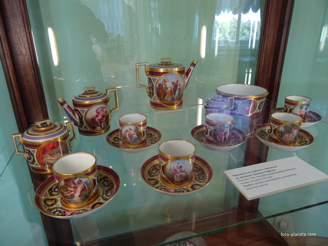 Гатчинский дворец. Фарфоровый кабинет.