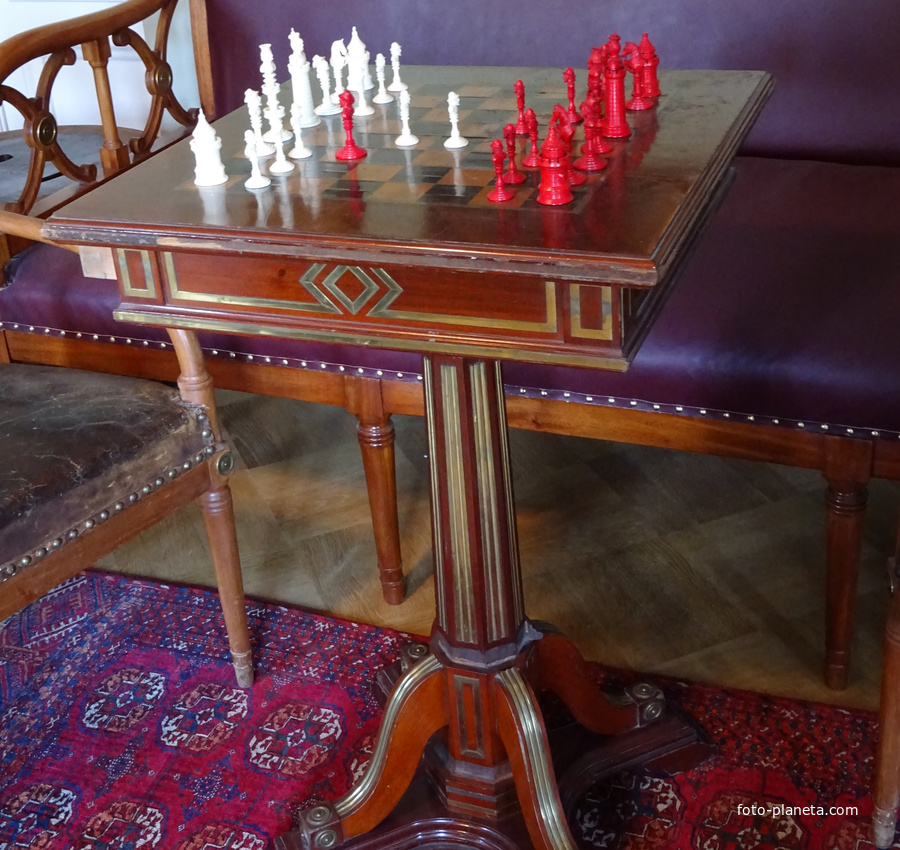 Гатчинский дворец. Кабинет великих князей Николая Александровича и Георгия Александровича.