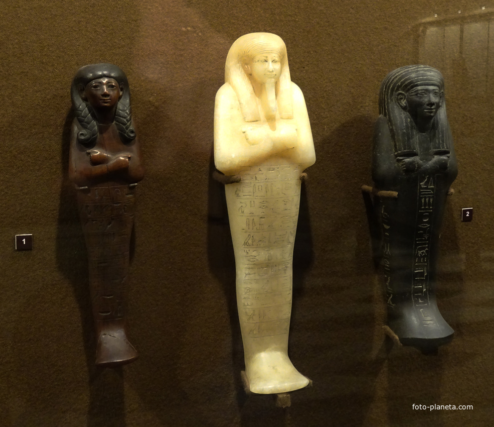 Зал Древнего Египта. Ушебти.