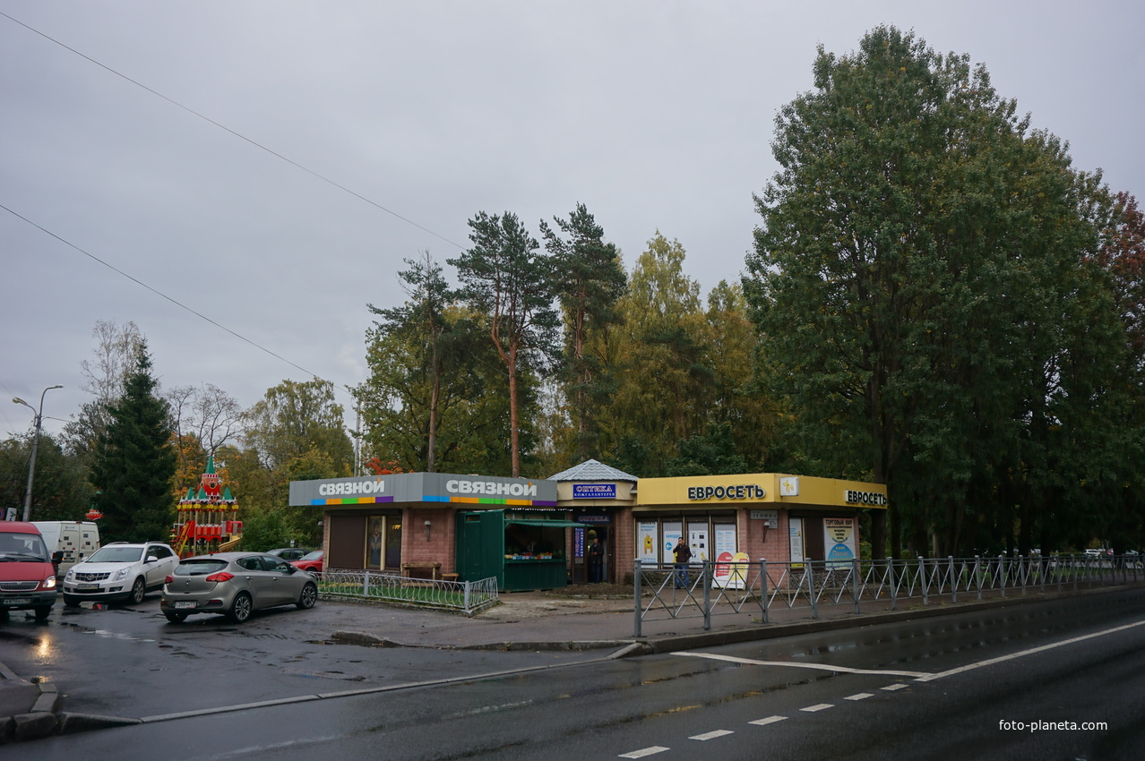 На проспекте Ленина.