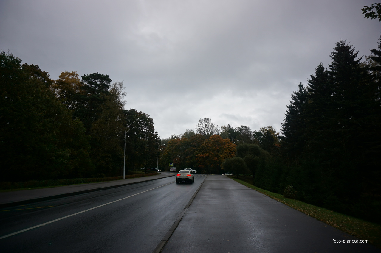 Приморское шоссе.