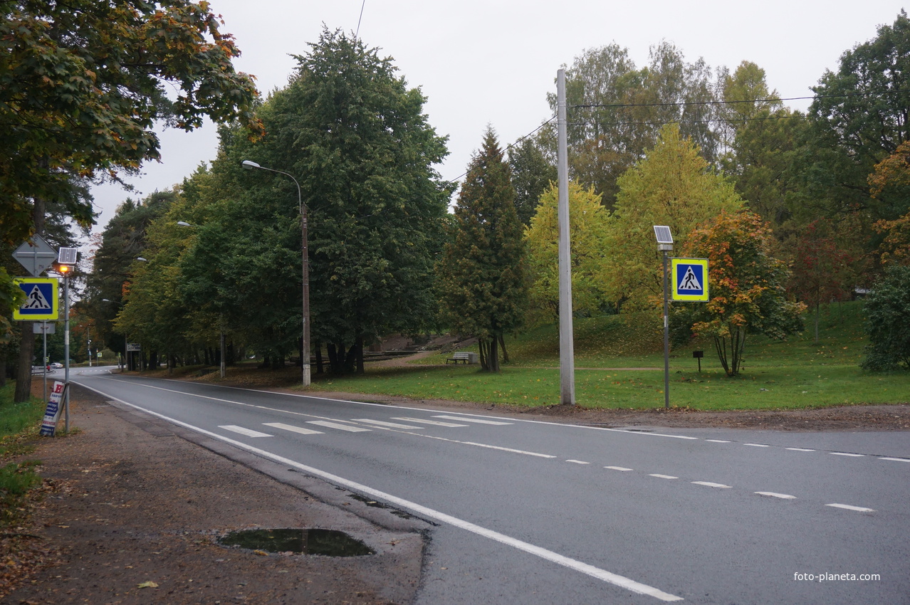 Приморское шоссе.