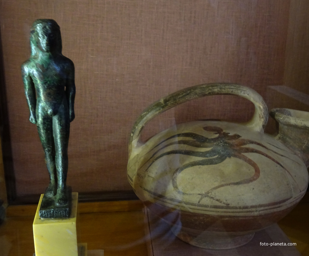 Зал искусства Древней Греции. Экспонаты.