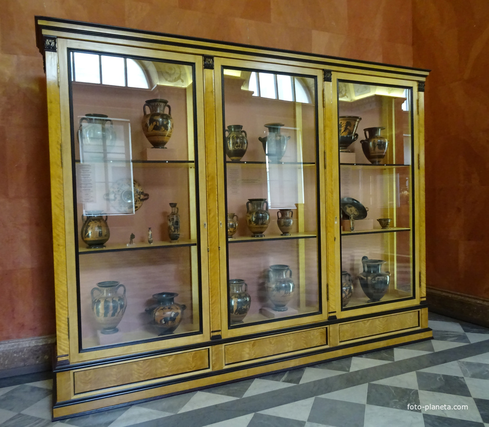 Зал искусства Древней Греции. Экспонаты.