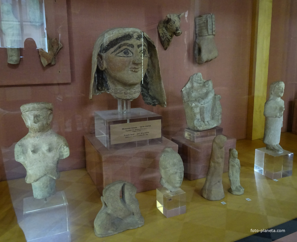 Зал искусства Древней Греции. Экспонаты.