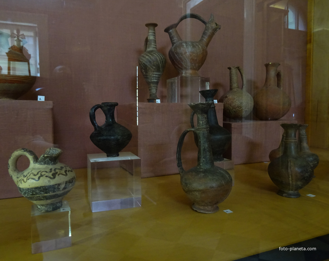 Зал искусства Древней Греции. Экспонаты.