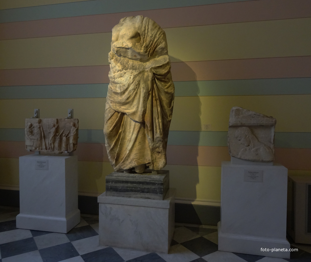 Зал культуры и искусства античных городов Северного Причерноморья. Экспонаты.