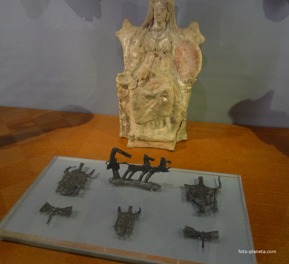 Зал культуры и искусства античных городов Северного Причерноморья. Экспонаты.