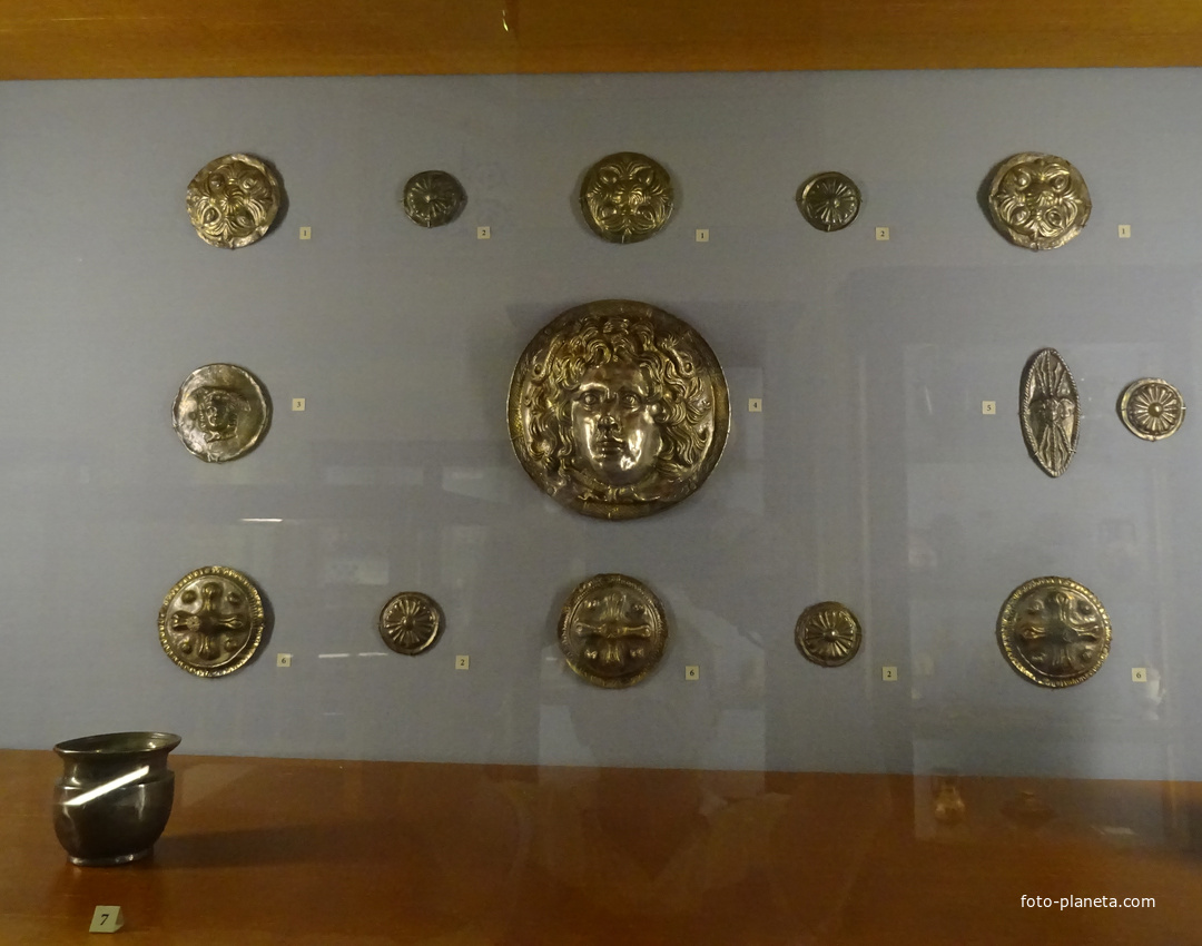 Зал культуры и искусства античных городов Северного Причерноморья. Экспонаты.