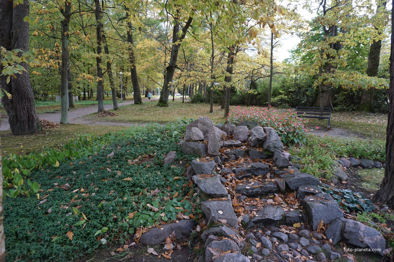 В парке Культуры и отдыха.