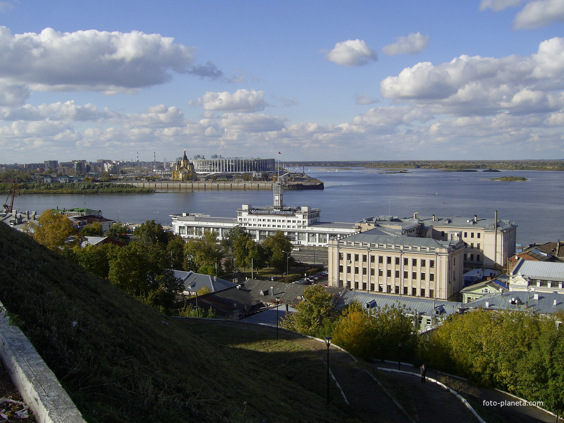 Вид с Набережной Федоровского