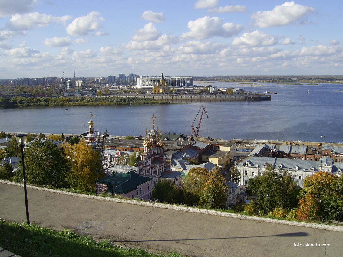 Вид с Набережной Федоровского