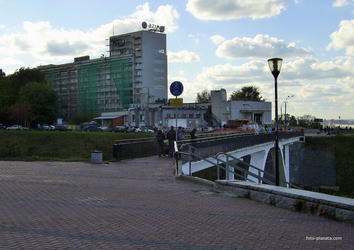 Н. Новгород - Вид на ул. Заломова