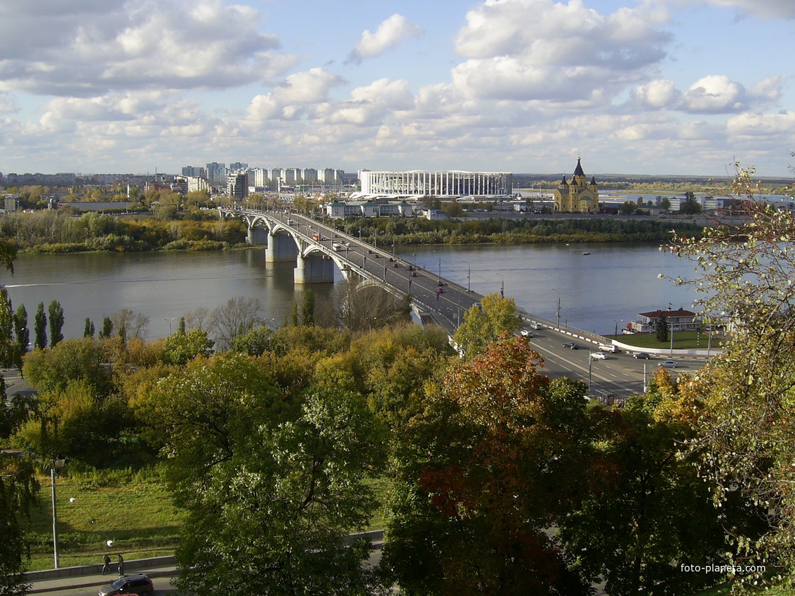 Н. Новгород - Река Ока - Канавинский мост