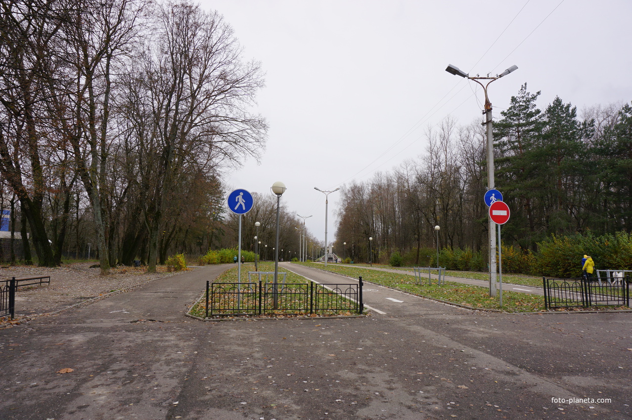 Вход в реадовский парк.