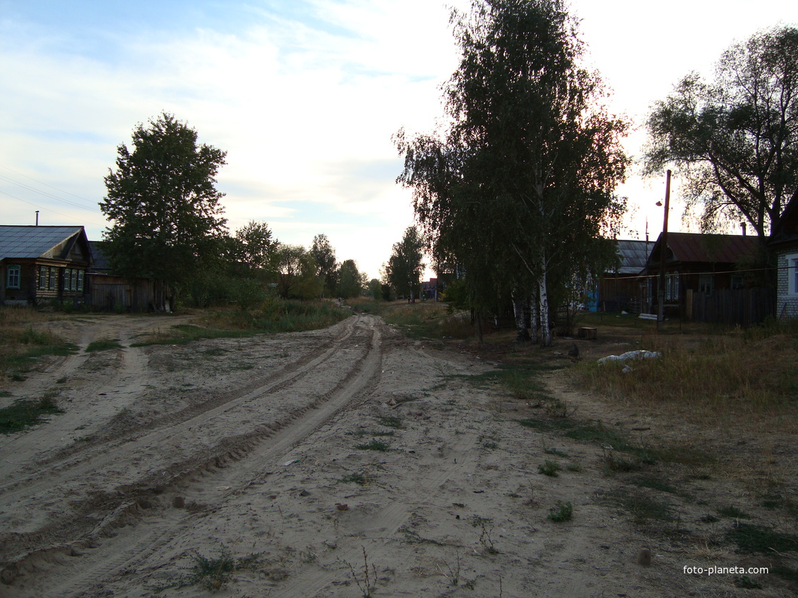 Окраина села Пуркаево