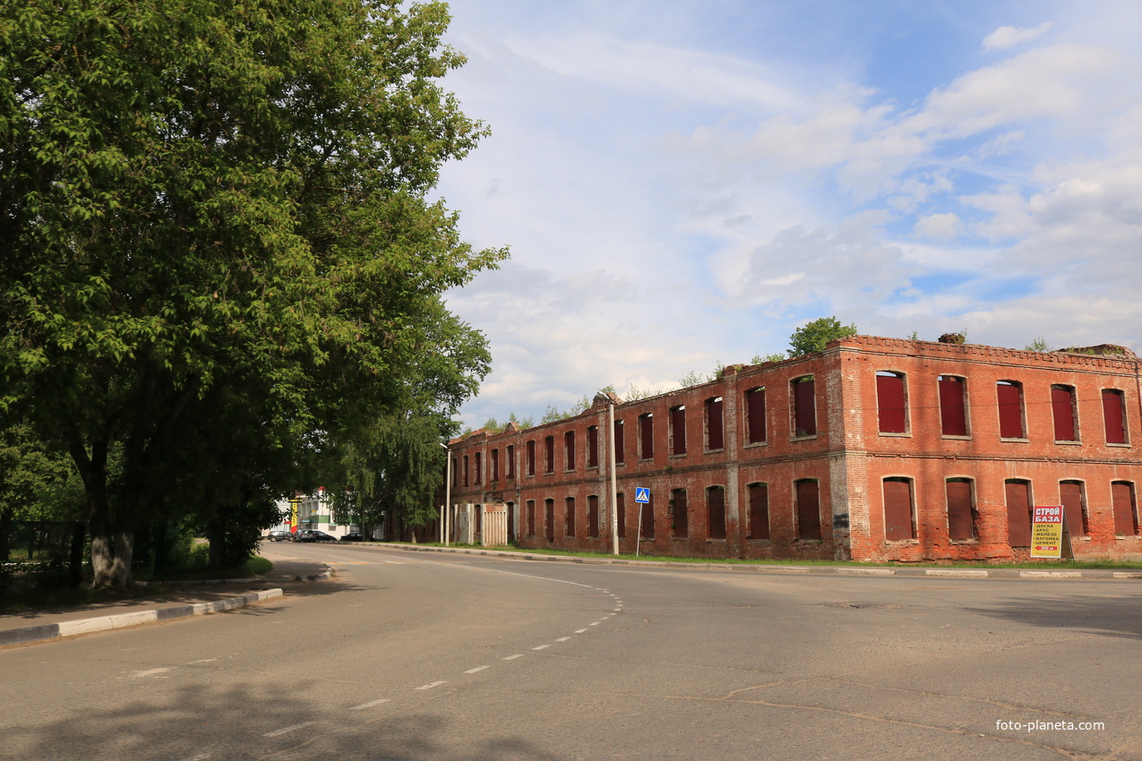Ткацкая фабрика город Озеры